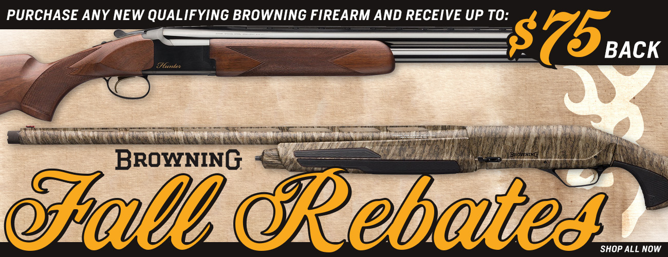 Browning Fall Rebates